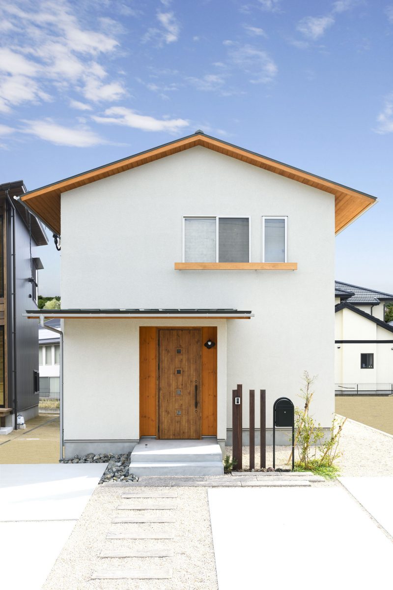 外観|自然体でいられるナチュラルな住まい　