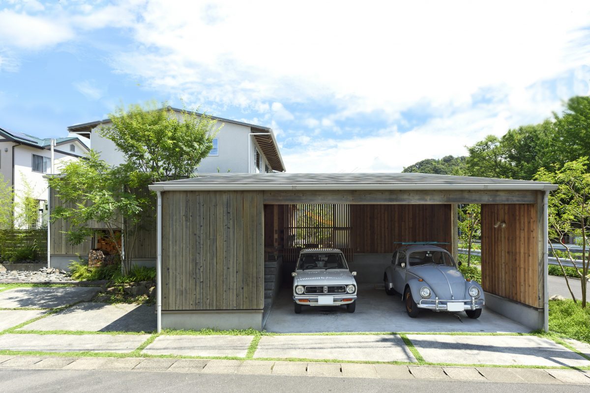遊びながら暮らす自然に囲まれたガレージハウス | 福岡県古賀市